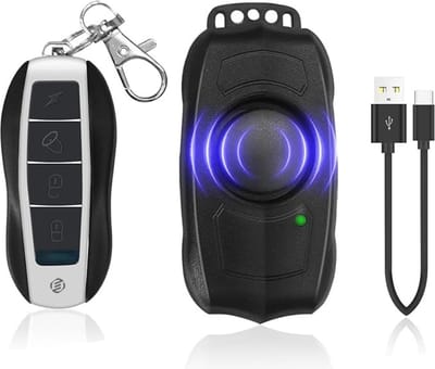 Equivera Fietsalarm - Fietsalarm met Afstandsbediening - Fiets Alarm - Bike Alarm - Fietsslot - Alarmsysteem - Alarmsysteem Fiets - Fietsalarm voor E-Bike