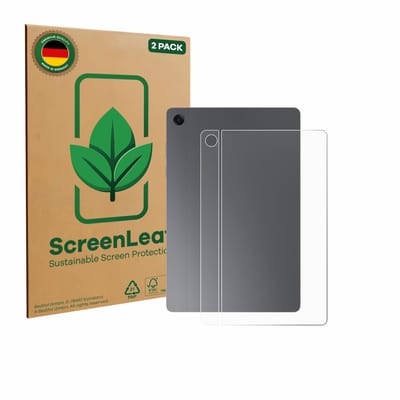 2 Stuks Screenprotector voor Samsung Galaxy Tab A11 Plus WiFi 11" (Achterkant) - Hoogwaardige Beschermfolie transparant