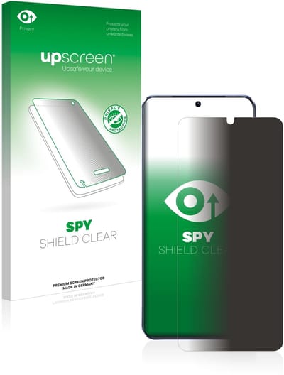 upscreen - privacy screenprotector voor Vivo V21 5G - Folie Beschermfolie Blauwlichtfilter