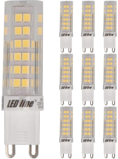LED line LITE LED Insteeklamp G9 - 6W (vervangt 50W) - 550lm - Ø16mm - 230V - Energiezuinig - 10 stuks