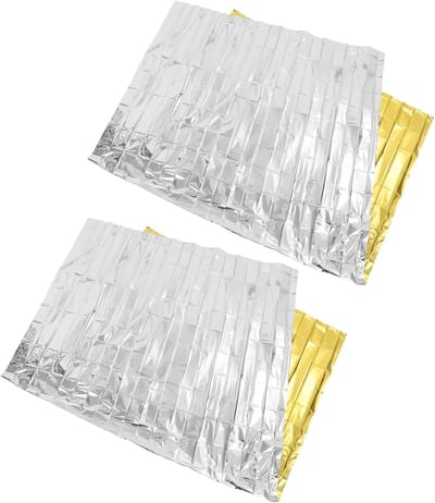 Isolatie Dekens - Groeikas Folie - Planten Beschermen - Licht Reflecterend - 210 x 130 cm - Goud