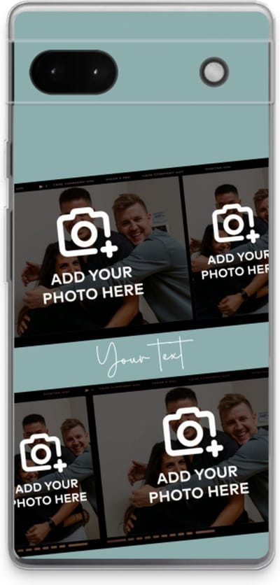 Gepersonaliseerd - Case Company® - Hoesje geschikt voor Google Pixel 6a hoesje - Filmrol N°2 - Soft Cover Telefoonhoesje - Bescherming aan alle Kanten en Schermrand