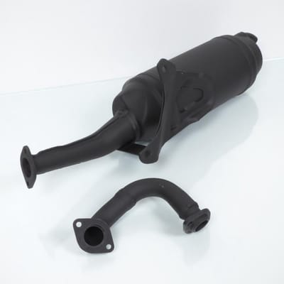 sito uitlaatdemper voor piaggio 50 zip fast rider front scooter 2020 0554 / 2t nieuw