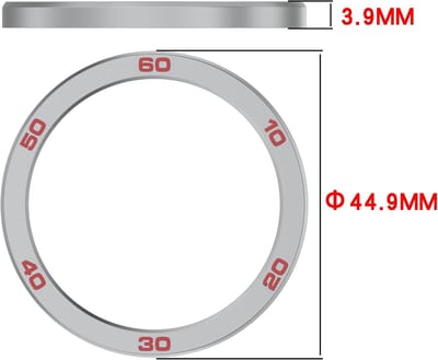 Compatibele Ring Covers voor Watch Pro 2 - Zelfklevend Frame met Tempered Glass Film en Metalen Loop (Grijs-Groen) - Bescherming en Stijl voor Jouw Smartwatch