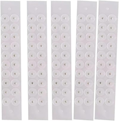 100 Stuks Auriculair Acupunctuur Beads voor Oor Massage - Duidelijke Wegwerp Stickers voor Eenvoudig Gebruik en Effectieve Pijnverlichting