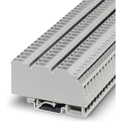 Phoenix Contact 1838381 Doorgangsserieklem 7.62 mm Schroeven Grijs 50 stuk(s)