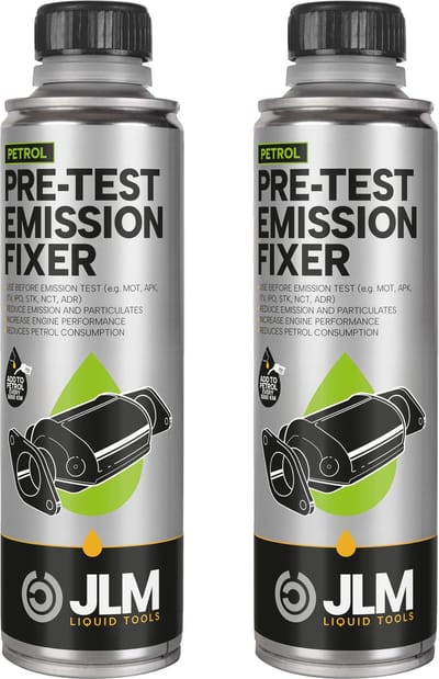 JLM Benzine APK Reiniger - Brandstofadditief - Optimaliseert Katalysator - Bespaart Brandstof - 2 x 250ml