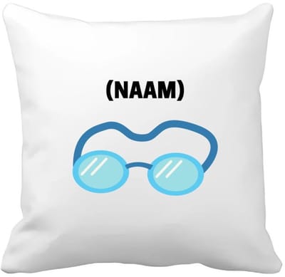 Akyol - zwem met eigen naam Kussen hoes - Zwemmen - zwemmer - sport - 40 bij 40 cm