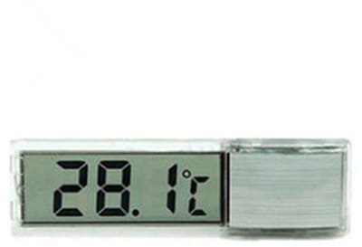 Dailygoody - Digitale LCD Thermometer - Aquarium - Voor Nauwkeurige Watertemperatuur - Inclusief Zuignap - Waterdicht - Temperatuurmeting - Geschikt v...
