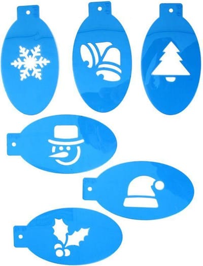 Sjabloonset Kerst 6 stuks