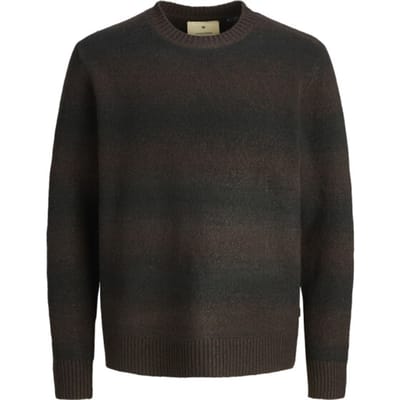 JACK&JONES - JPRBLUTYLER KNIT STRIPED CREW NECK - Heren - Gebreide truien