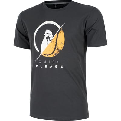 Quiet Please Endlessly 40:40 T-shirt Heren-Antraciet,Veelkleurig