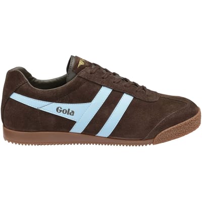 Gola Harrier Suede - Heren Sneaker - D.Bruin-P.Blauw