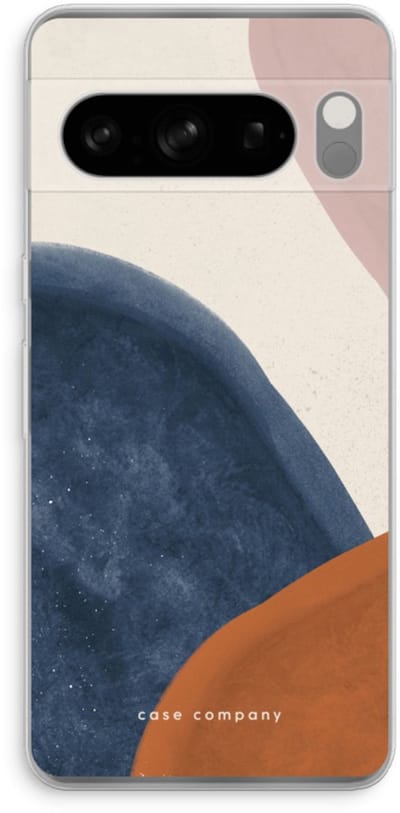 Case Company® - Hoesje geschikt voor Google Pixel 8 Pro hoesje - Geo #1 - Soft Cover Telefoonhoesje - Bescherming aan alle Kanten en Schermrand