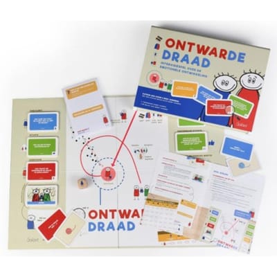 Ontwarde Draad. Intervisiespel - Clipbox En Spelbord - Edda Janssens
