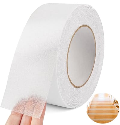 Antislip Tape Zelfklevend - 5 cm x 5 m - Antislip Plakband - Trap strip - Zelfklevende Tape - Antislip Strips - Op maat te knippen Veiligheidsstrips - Voor trappen en vloeren - Transparant
