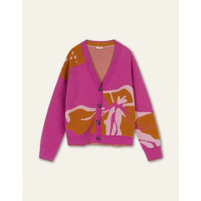 Oilily Vigour Vest- maatL Fuchsia Roze