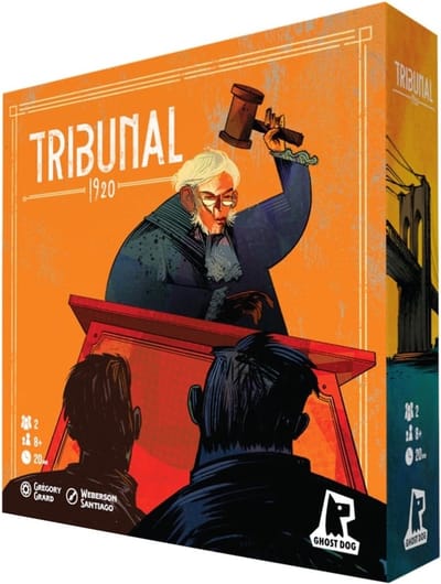 Tribunal 1920 - Bordspel - Bluff & Strategie Spel - Spel voor 2 personen - Engelstalig