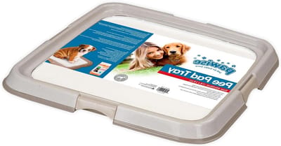 Pee Pad Tray 56x56cm with Removable Bottom - Large Dog Training Pad Holder