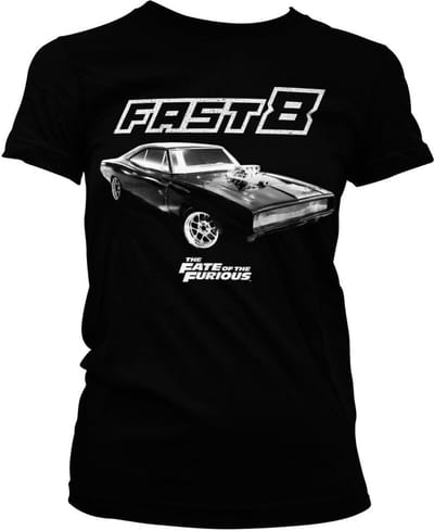 The Fast And The Furious Dames Tshirt -XL- Dodge Zwart
