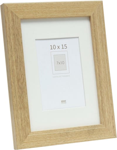 Deknudt Frames fotolijst - naturel met passe-partout - 7x10 / 10x15 cm