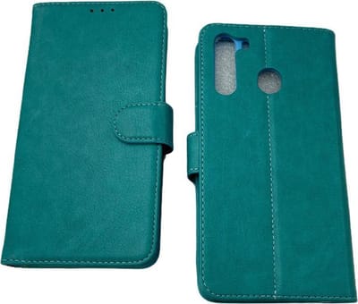 ZKl Telecom Telefoonhoesje - Book Case - Geschikt Voor Samsung Galaxy A21 - Blauw