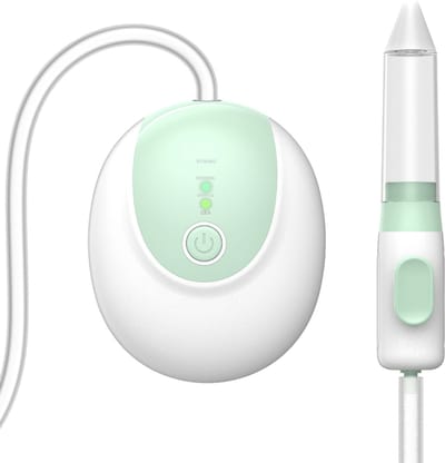Baby Neuszuiger USB Oplaadbaar – Neusreiniger voor Baby & Peuter – 5 Zuigstanden – BPA-vrije Siliconen Opzetstukken – Stil & Eenvoudig te Reinigen