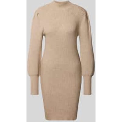 Comfort fit gebreide jurk van viscosemix, model 'KATIA'