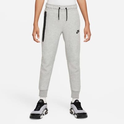 Nike BOYS TECH FLEECE Jogger - Trainingsbroek - Maat XL - Grijs - TECH FLEECE - Hardlopen - Unisex Trainingsbroek