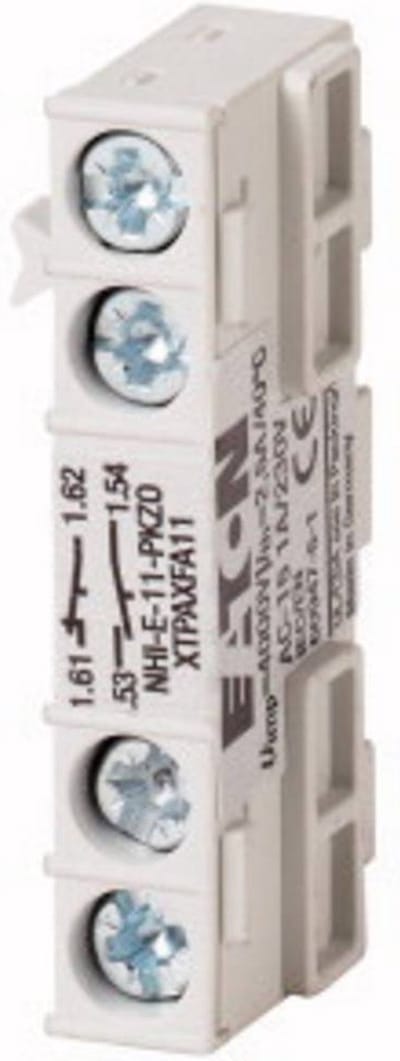 Eaton NHI-E-11-PKZ0 Hulpschakelaar Inbouw 250 V/DC 2 A 1x NO, 1x NC 1 stuk(s)
