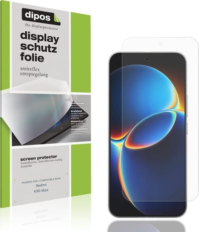 dipos – 4x Matte Beschermfolie geschikt voor Redmi K90 Max | Krasbestendige & antireflecterende Screenprotector Ultra-Thin