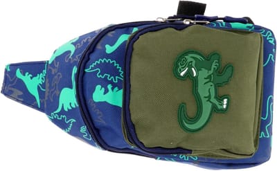 Kinder Schoudertas - Dino Tas - Dagelijks Gebruik - Cartoon Print - 30x18x9cm - Donkerblauw
