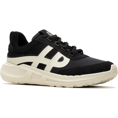Hush Puppies Seventy8 Retro Runner Heren Sneakers Van Zwart Suède