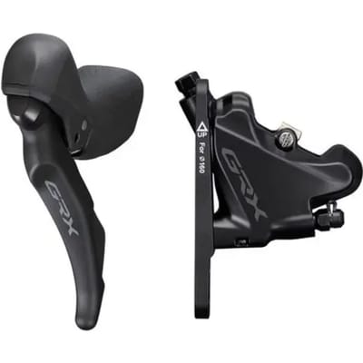 Shimano Schijfremset Grx St-rx600 Links Voor 3 Vinger Zwart