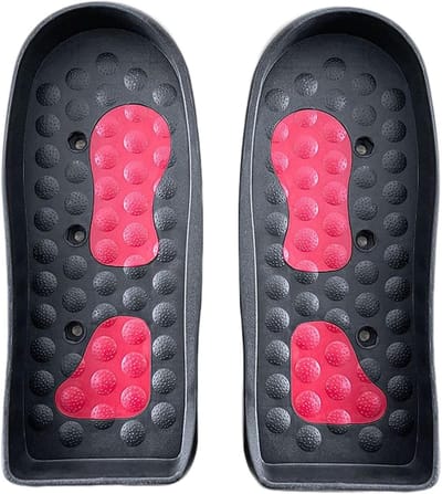 Elliptische Trainer Pedalen - Indoor Sport - Thuis Fitness - Antislip Oppervlak - 37cm x 15cm - Meerkleurig