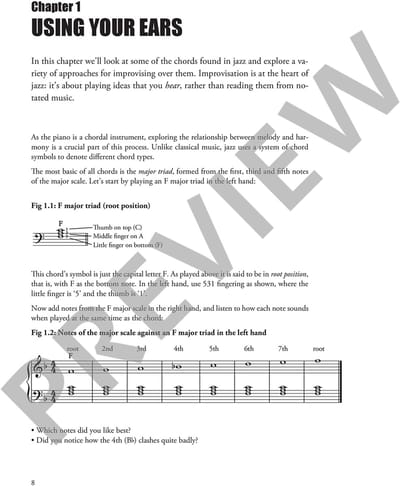 Schott Music Beginning Jazz Piano 1 - Educatief