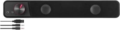 Soundbar Pc - Bekabelde en Draadloze Pc -Luidspreker - USB Mini Speaker - Multimedia Geluid