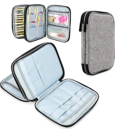 Organizer tas voor breinaalden en accessoires - Waterdicht en multifunctioneel