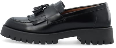 Bianco Leren loafers BIALEO
