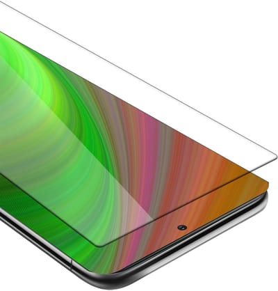 Cadorabo Screenprotector geschikt voor Samsung Galaxy NOTE 20 ULTRA - Pantser film Beschermende film in KRISTALHELDER Geharde (Tempered) display beschermglas in 9H hardheid met 3D Touch