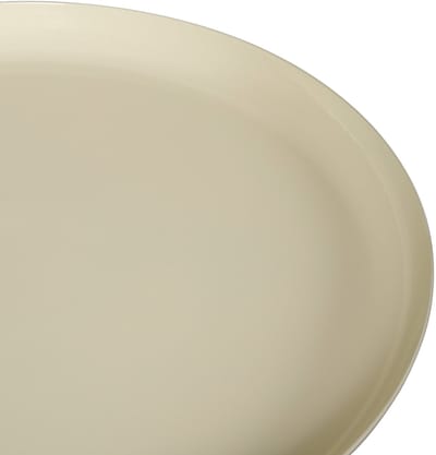 Bijzettafel Bolo Rond Crème Metaal Hoogglans - Gemonteerd