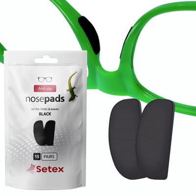 Setex anti-slip neuspad ultra-dun 0.6mm | zwart | 15 paar