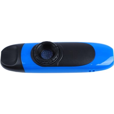 Kazoo en résine ABS respectueuse de l'environnement, instrument de musique performant avec diaphragme de flûte pour bleu