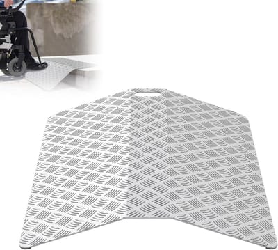 Aluminium Drempelhelling voor Rolstoelen - Draagvermogen 270 kg, 100 cm