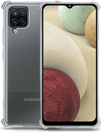 Hoesje geschikt voor Samsung Galaxy A12 - Back Cover Transparant Shockproof