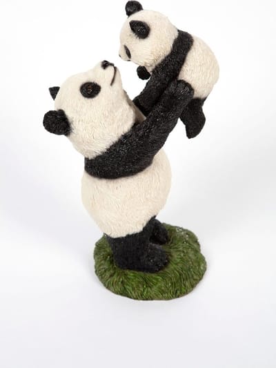 Panda met jong - Hamac - Tuinbeeld