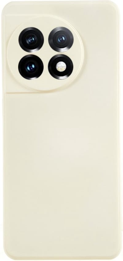 Coverup Hoesje - Geschikt voor OnePlus 11 5G Hoesje - Coverup Colour TPU Back Cover - Ecru