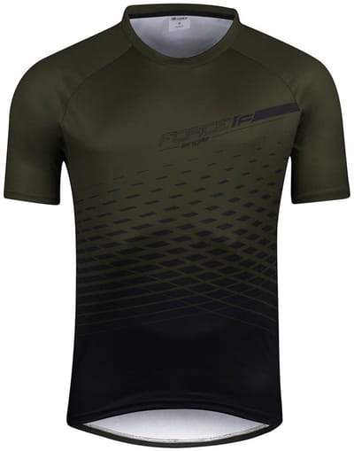 Force Angle Korte Mouw Enduro Trui Groen M Man