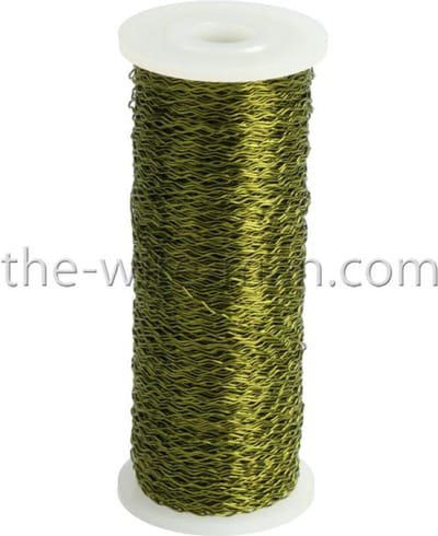 Bouillon Effect Draad Olijf Groen | 0,30mm x 150 m | 100 gr.