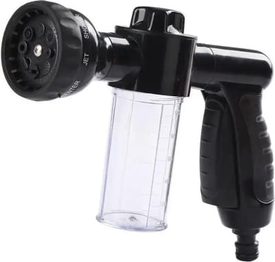 Foam & Water Spray Gun - Auto & Motor - Gemakkelijk je auto wassen - Auto - Auto accessoires - Zwart - IXEN